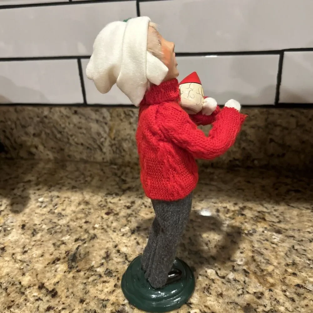 Byers Choice 1998 Exclusive Talbots Boy with Ornament Rare